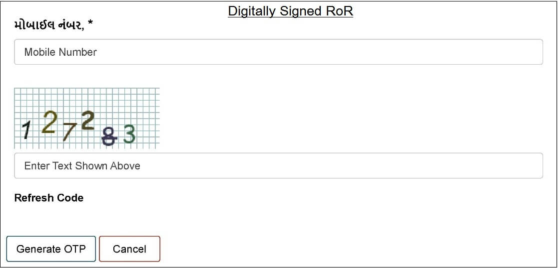 Digitally signed on anyror.gujarat.gov.in