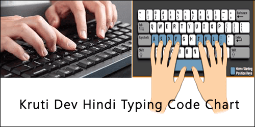 Kruti dev hindi typing code chart